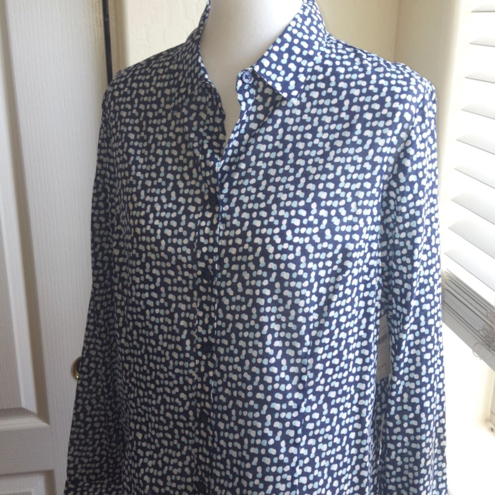 NWT Coldwater Creek Cotton Shirt